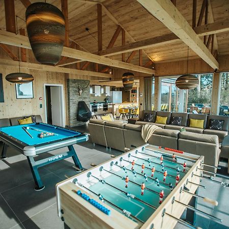 Le Noir Flohay 30 Pers - Malmedy, Vue, Wellness Villa Bagian luar foto