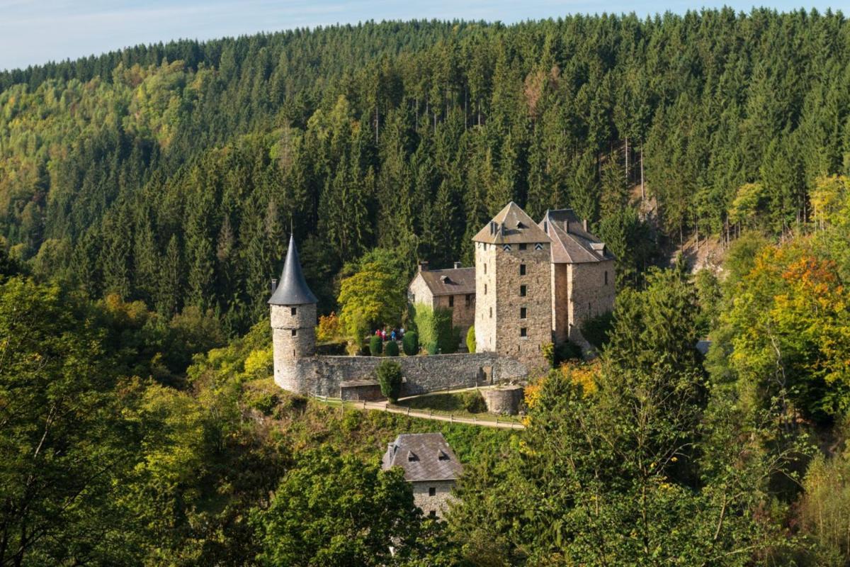 Le Noir Flohay 30 Pers - Malmedy, Vue, Wellness Villa Bagian luar foto