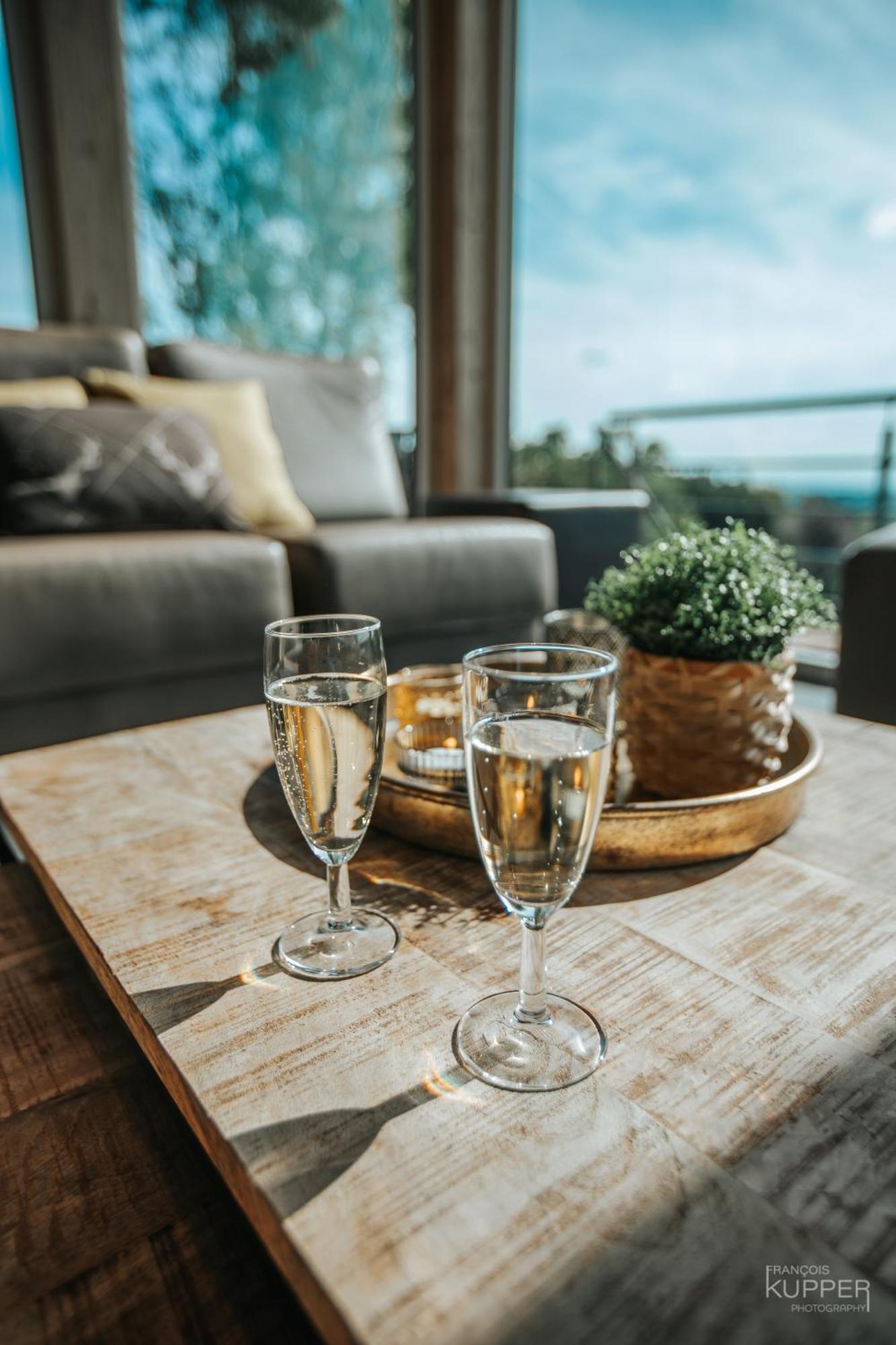 Le Noir Flohay 30 Pers - Malmedy, Vue, Wellness Villa Bagian luar foto