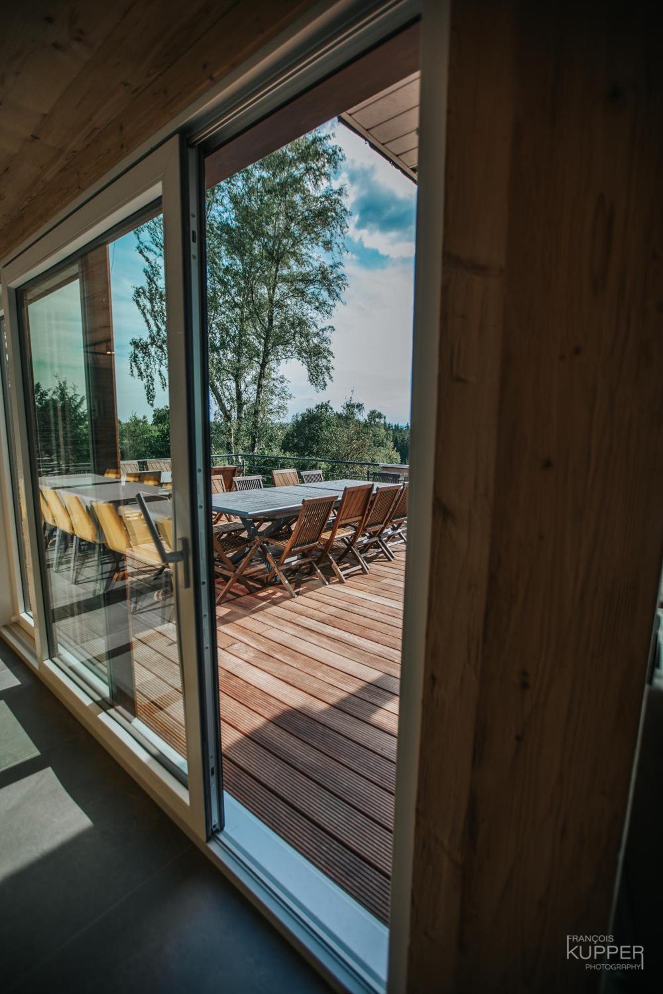 Le Noir Flohay 30 Pers - Malmedy, Vue, Wellness Villa Bagian luar foto